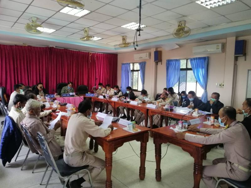 ประชุมสภาองค์การบริหารส่วนตำบลกุดเรือ สมัยสามัญ สมัยที่สี่ ครั้งที่ 1 ประจำปี 2563