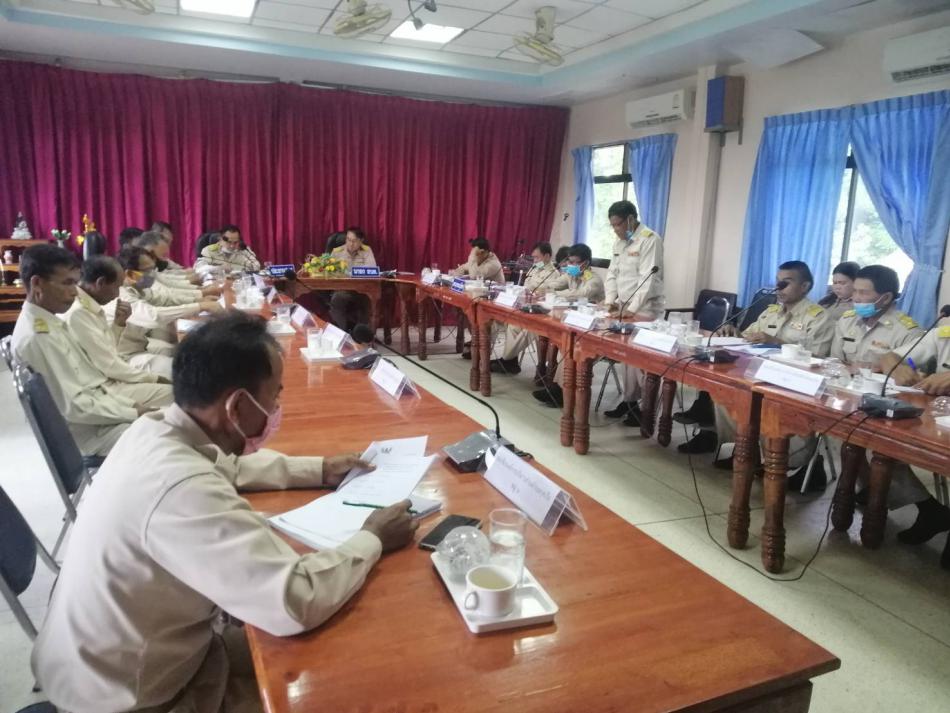 ประชุมสภาองค์การบริหารส่วนตำบลกุดเรือ สมัยสามัญ สมัยที่สาม  ครั้งที่ 1 ประจำปี 2563