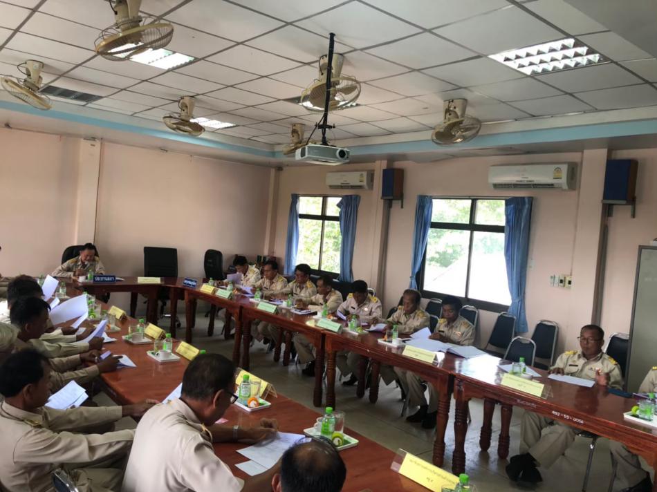 ประชุมสภาองค์การบริหารส่วนตำบลกุดเรือ สมัยสามัญ สมัยที่สอง ครั้งที่ 1 ประจำปี 2562