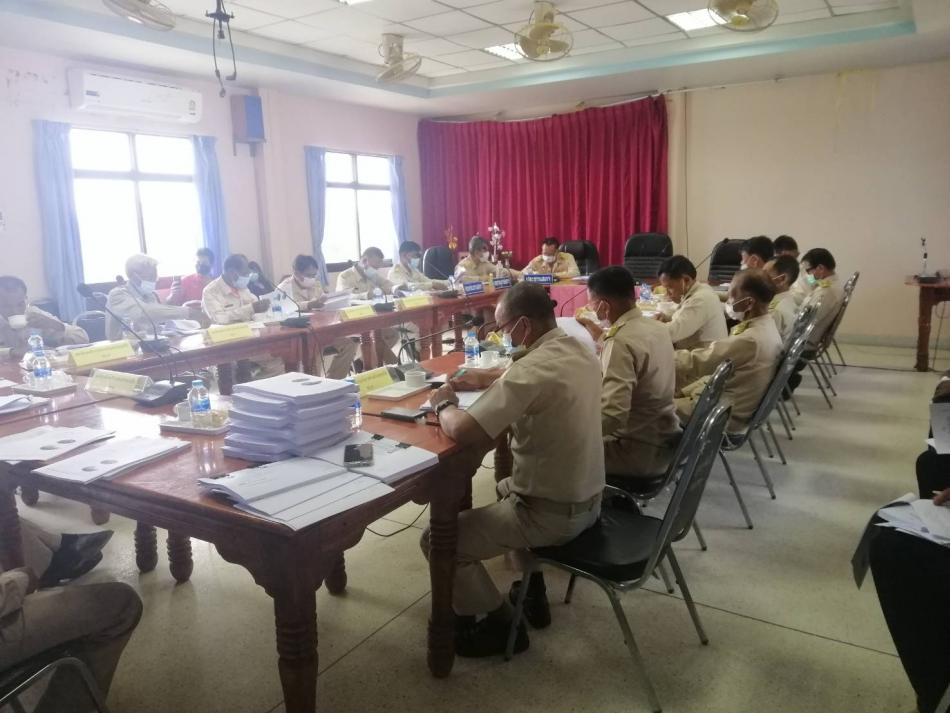 ประชุมสภาองค์การบริหารส่วนตำบลกุดเรือ สมัยสามัญ สมัยที่สอง ครั้งที่ 1 ประจำปี 2564